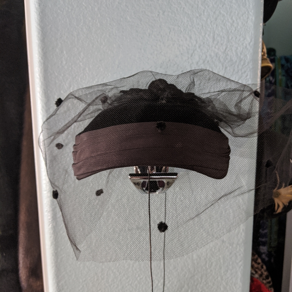 Vintage hat with veil
